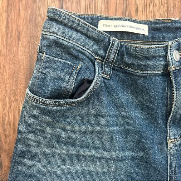 Pilcro and The Letterpress Jeans Womens EM 26 Blue Stretch Denim High Rise Adult - Picture 5 of 9